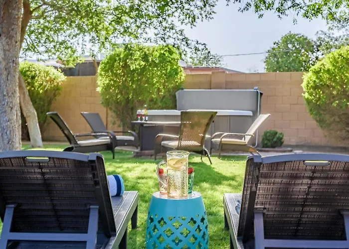 Family Retreat Hot Tub Games And Backyard Oasis * Scottsdale