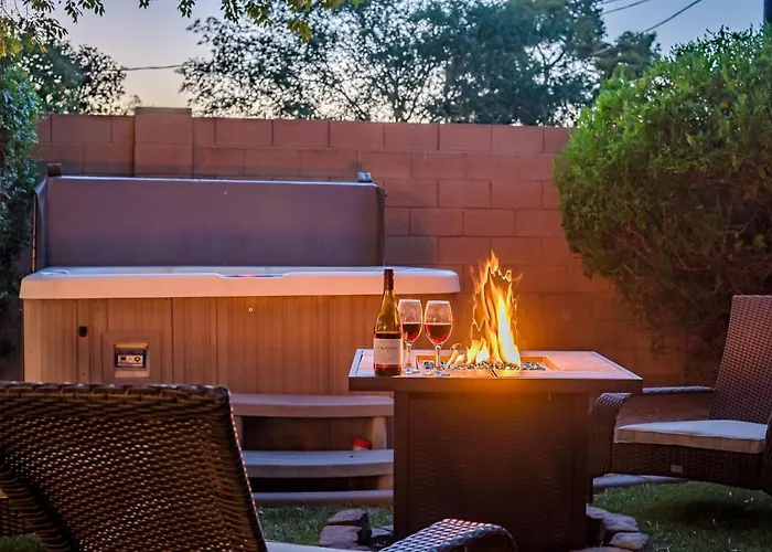 Family Retreat Hot Tub Games And Backyard Oasis *