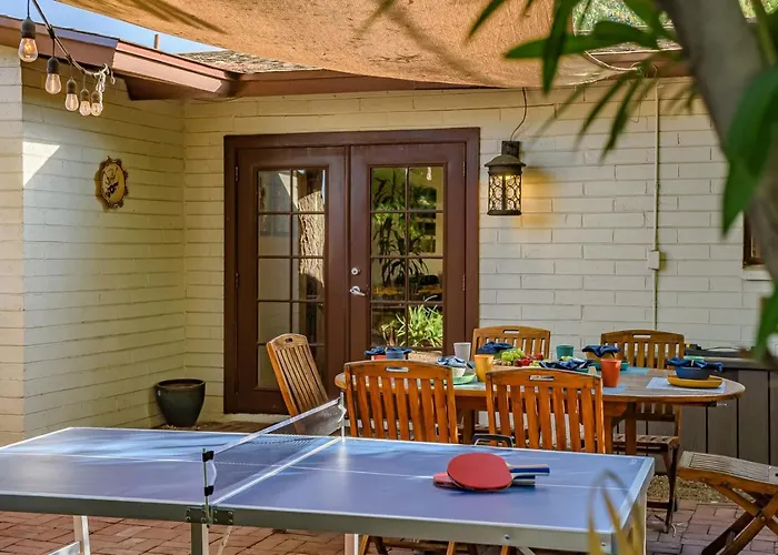 Family Retreat Hot Tub Games And Backyard Oasis Scottsdale